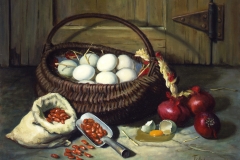 The Basket With Eggs