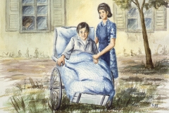 Mother in a Wheelchair