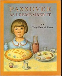 "Passover As I Remember It" book cover